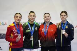 سيليا ويكان تتوج بذهبية الدوري العالمي للكاراتي للفئات السنية