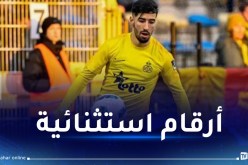 عمورة أكثر العرب تسجيلا في أوروبا هذا الموسم