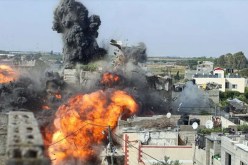 استشهاد 198 فلسطينيا في سلسلة غارات صهيونية على خانيونس