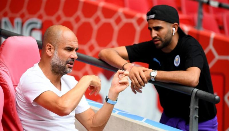 غوارديولا يضرب موعدا لمحرز في السعودية