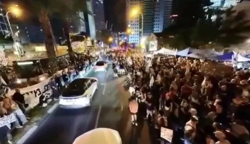 مظاهرات لمستوطنين صهاينة في حيفا وتل أبيب تطالب باستقالة حكومة نتنياهو