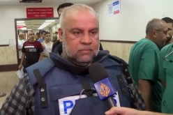 إصابة مراسل الجزيرة وائل الدحدوح في تغطية مباشرة!