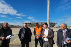 بلعريبي يتفقد أشغال التهيئة بملعب “علي لابوانت” بالدويرة