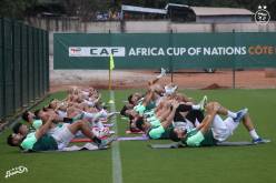 بالصور.. لاعبو الخضر يجرون ثاني حصة تدريبية ببواكي