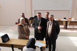 مدير جامعة العربي التبسي يقف على إنطلاق إمتحانات السداسي الفردي