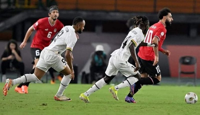 الفراعنة يسقطون في فخ التعادل أمام غانا