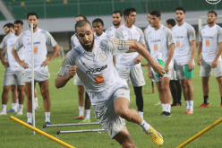 بالصور.. الخضر يجرون آخر حصة تدريبية قبل ودية الطوغو