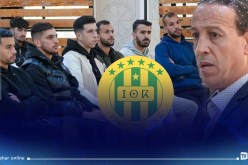 بالصور.. آيت جودي يعقد اجتماع عمل مع الطاقم الفني ولاعبي شبيبة القبائل