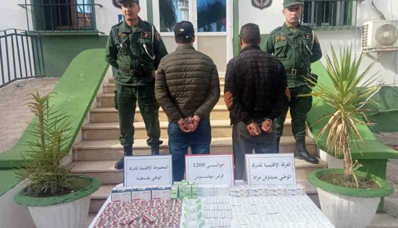 الإطاحة بشخصين يروجان المهلوسات بديدوش مراد