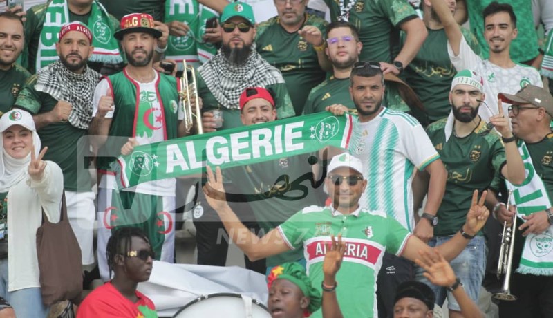 “الفاف” توجه تعليمات خاصة لأنصار الخضر قبل مباراة موريتانيا