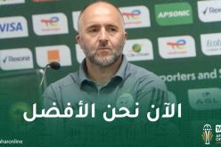 بلماضي :”لما جئت للجزائر كانت في المركز 17 إفريقيا و60 عالميا”