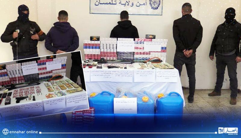 تلمسان.. تفكيك جماعة إجرامية منظمة لترويج المخدرات والمؤثرات العقلية