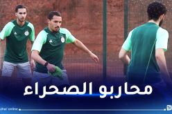 بالصور.. لاعبو الخضر يجرون الاستعدادات الجدية لمواجهة أنغولا