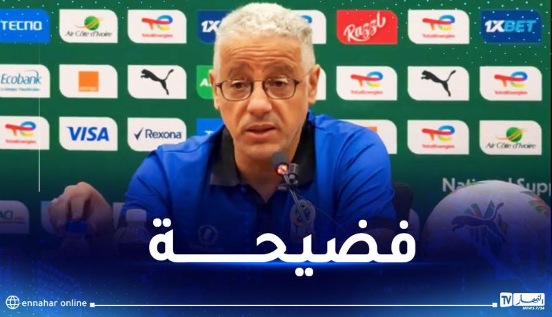 الكاف تعاقب عادل عمروش بـ 8 مباريات وغرامة مالية