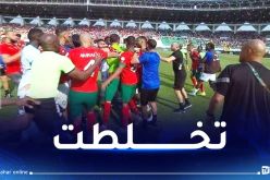 بالفيديو .. اشتباكات في لقاء المغرب والكونغو ونحو عقوبات قاسية