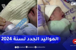 السنة الميلادية الجديدة : تلفزيون النهار يشارك فرحة قدوم المواليد الجدد