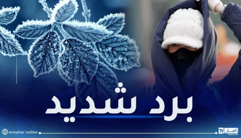 أمطار ورياح وبرد شديد غدا الأحد
