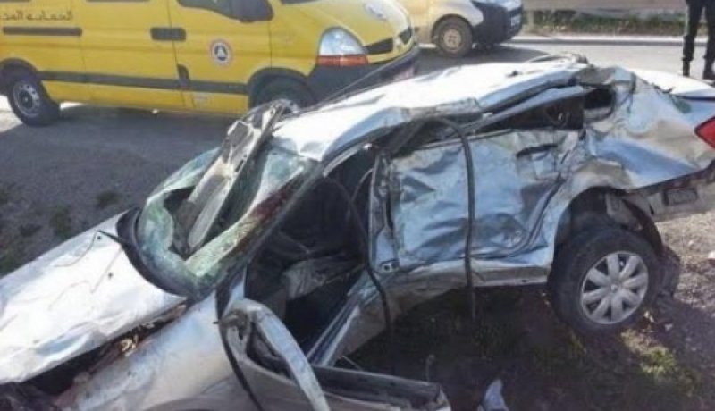 غليزان: إصابة 6 أشخاص في حادث مرور بمرجة سيدي عابد