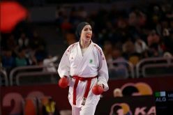 كريمة مكاوي تبلغ ربع نهائي الدوري العالمي للكاراتي