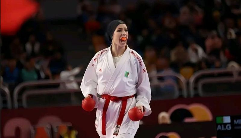 كريمة مكاوي تبلغ ربع نهائي الدوري العالمي للكاراتي