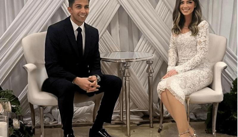 ليلى زاهر وهشام جمال يُعلنان خطبتهما
