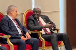 الوزير الأول يلتقي ببرازافيل برئيس مفوضية الإتحاد الإفريقي