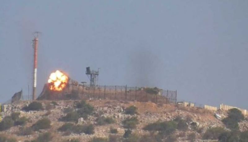 المقاومة الإسلامية في لبنان تستهدف مواقع لجيش الإحتلال على طول الحدود مع فلسطين