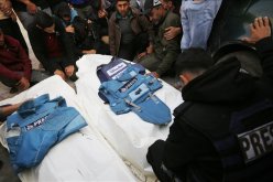 ارتفاع عدد الشهداء الصحافيين الى 132 منذ بداية العدوان على غزة