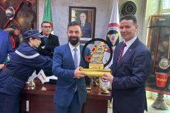وفد من مؤسسة Ooredoo يزور مقر الحماية المدنية