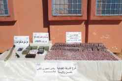 توقرت: إجهاض تهريب 4 كلغ من الكيف و6750 قرص مهلوس