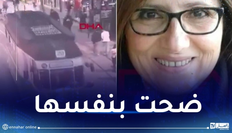 فيديو مُؤلم.. سيدة تُلقي بنفسها أمام الترام لإنقاذ حفيدها