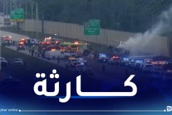 بالفيديو.. سقوط طائرة على طريق سريع في ولاية فلوريدا الأمريكية