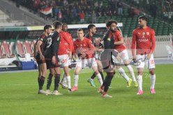 شباب بلوزداد ينهي الشوط الأول أمام الأهلي المصري دون أهداف