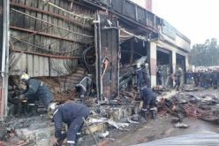 حريق مهول اتى على 6 محلات تجارية في حي بن شرقي بقسنطينة