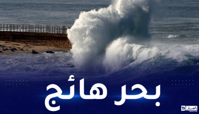 ارتفاعها قد يصل إلى 8 أمتار.. أمواج عاتية بسواحل هذه الولايات