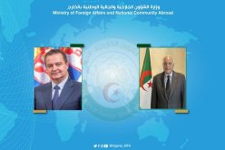 عطاف يتلقى اتصالا هاتفيا من وزير الشؤون الخارجية الصربي