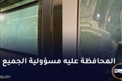 بالصور: للمرة الثالثة .. رشق ترامواي ورڨلة بالحجارة  