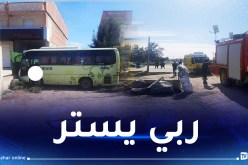 الشلف:  5 جرحى في حادث إنحراف حافلة انقل المسافرين بأم الدروع