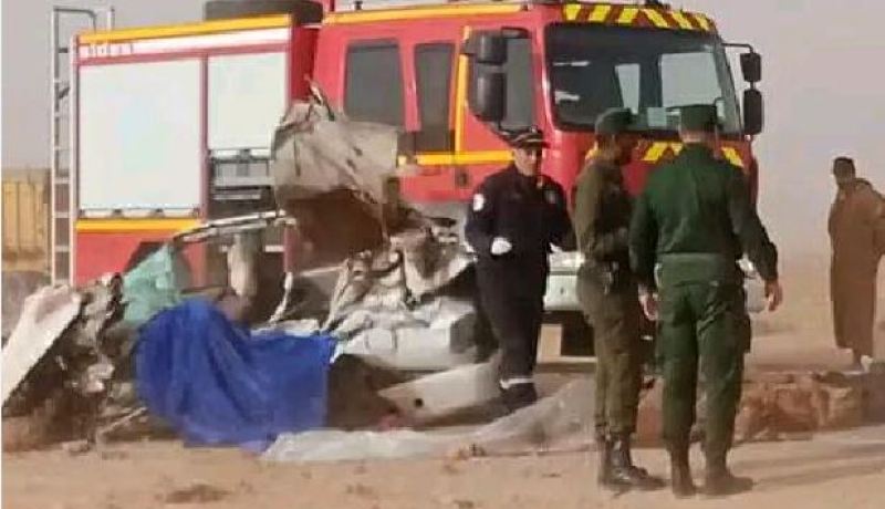 4 قتلى وجريحان بعد حادث مرور في بوقطب بالبيض