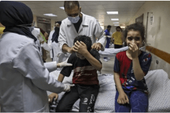 مطار بوفاريك العسكري: اجلاء 45 طفلا فلسطينيا و6 جزائريين جرحى
