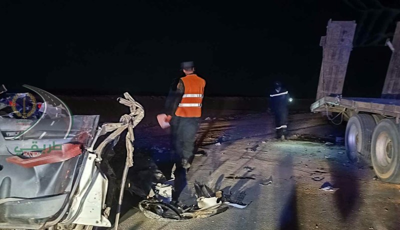 وفاة شخصين وإصابة اثنين آخرين في حادث مرور بولاية ان صالح