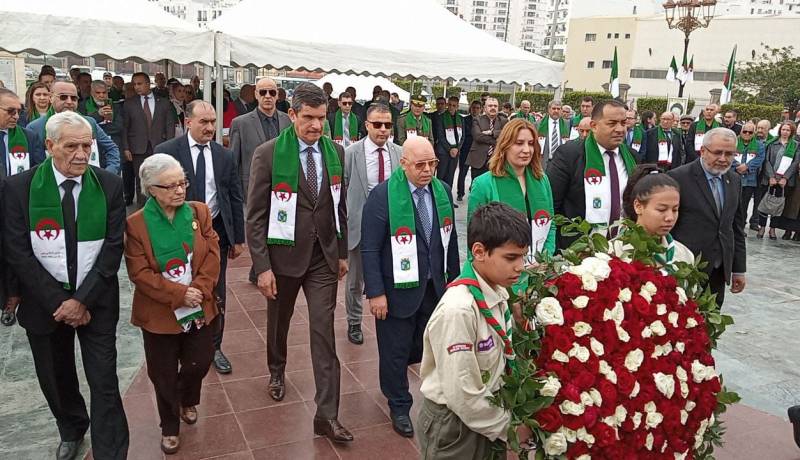 وزير المجاهدين يشرف على انطلاق الإحتفالات بالذكرى 62 لعيد النصر