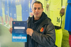 الجزائري لعبني يتحصل على شهادة تدريب UEFA B بفرنسا