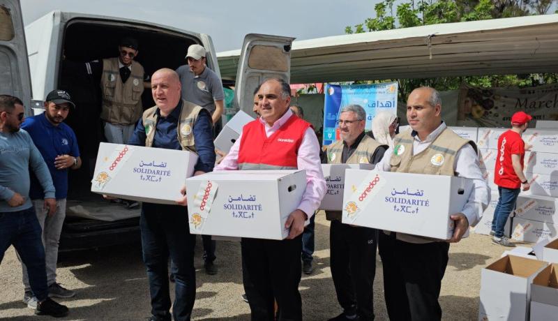 Ooredoo والجمعية الوطنية للعمل التطوعي تطلقان عملية توزيع قفف رمضان