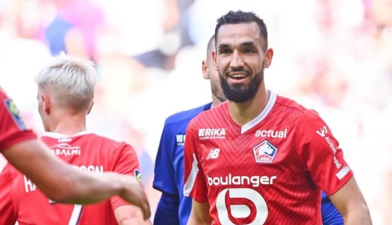 بن طالب هدافا ويساهم في فوز ليل على أوكسير