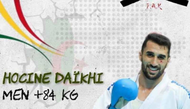 لاعب الكاراتي دايخي يتأهل لنهائي البطولة الإفريقية