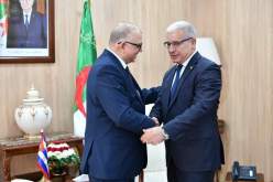 بعد انتهاء مهامه.. بوغالي يستقبل سفير كوبا بالجزائر
