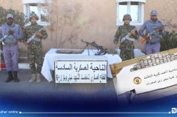 حجز سلاحين رشاشين وذخيرة حربية و121 كغ من الكيف المعالج بتمنراست وبشار