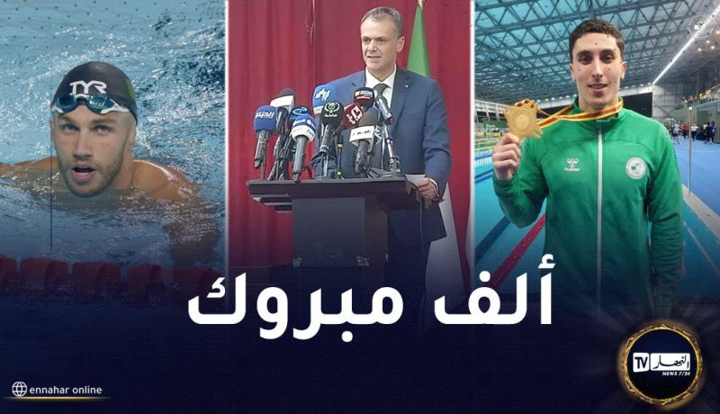 حماد يهنئ البطلان صيود وعرجون بعد التألق في الألعاب الإفريقية