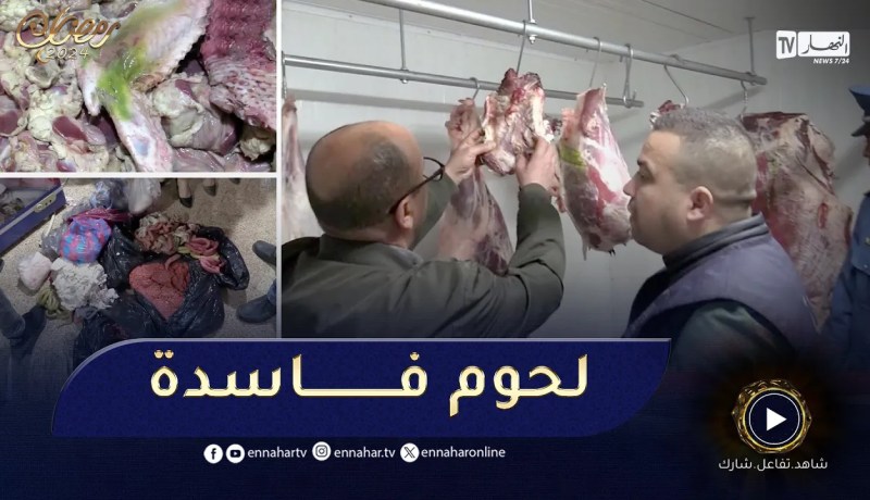 تيارت: مشاهد كارثية بالقصابات خلال شهر رمضان.. حجز 3 قناطير فاسدة من لحوم وأحشاء